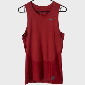Nike Dri-Fit Compression Running Tank Top Women's Large Vented Athletic Stretch